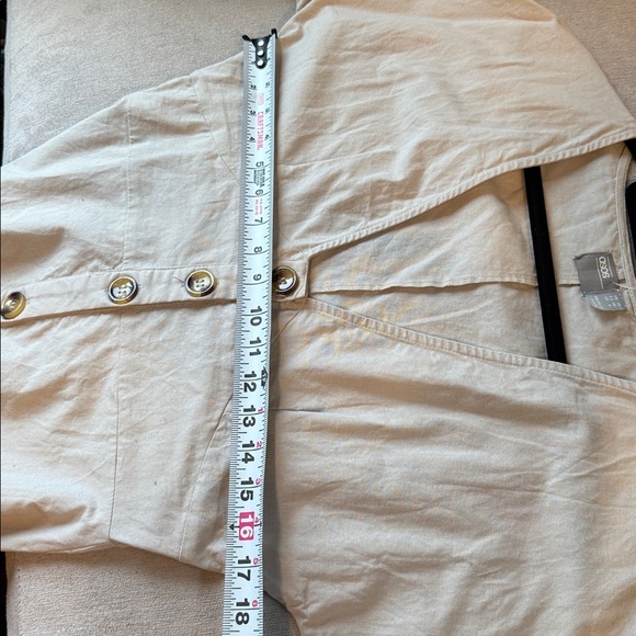 ASOS Button Through Mini Casual Skater Dress - Picture 11 of 14